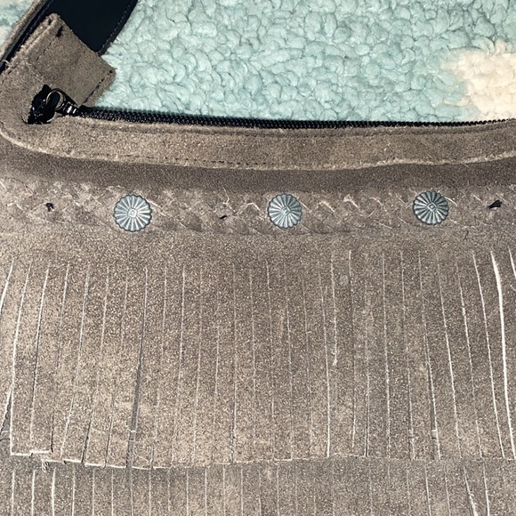 Minnetonka Purse in GREY lightly used - Picture 4 of 6